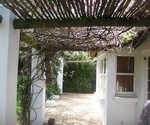 greyton cottage accommodation with outside patio area