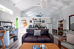 the earthy inn greyton guest seating area