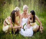oewerzicht wedding venue bridesmaids